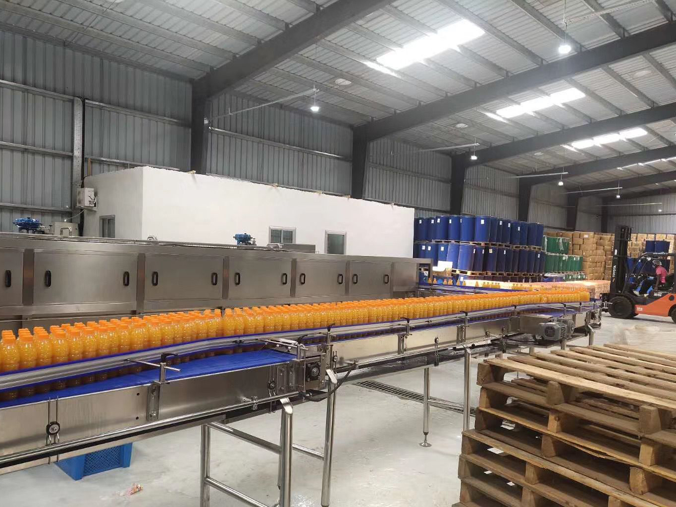 [2020 May 20] The commissioning of the 10,000 bottles per hour juice
